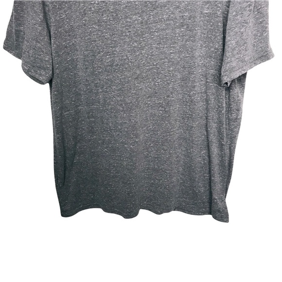 Threads 4 Thought Gray Round Neck Henley Short Sleeve Tee T Shirt - Picture 6 of 9